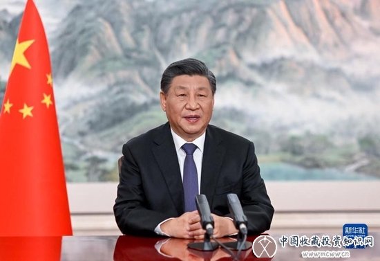 12月15日晚，国家主席习近平以视频方式向在加拿大蒙特利尔举行的《生物多样性公约》第十五次缔约方大会第二阶段高级别会议开幕式致辞。新华社记者 李学仁 摄